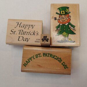 St Patricks Day Stamper Set of 4
